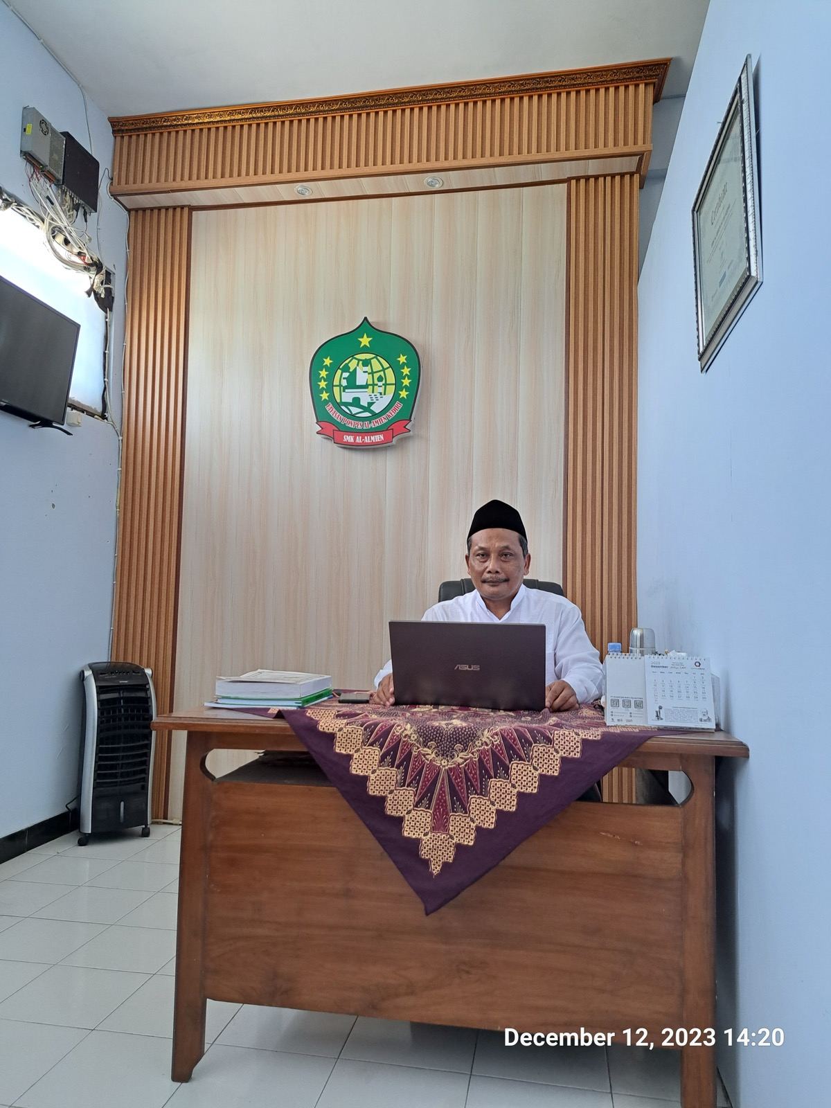 Foto Kepala Sekolah SMK Al-Amien Kediri