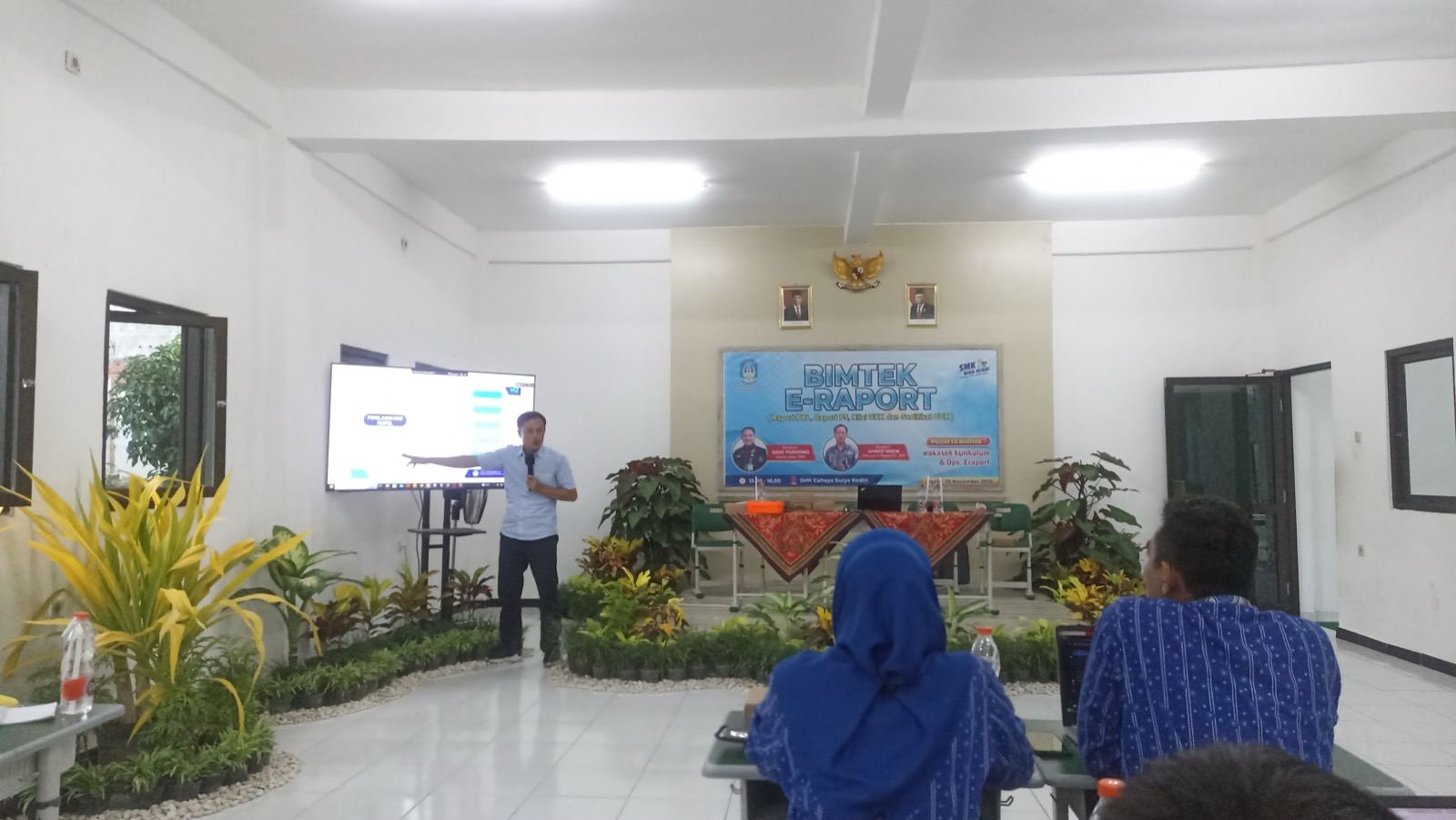 Foto Guru SMK Al-Amien Ikuti Bimtek E-Rapor
